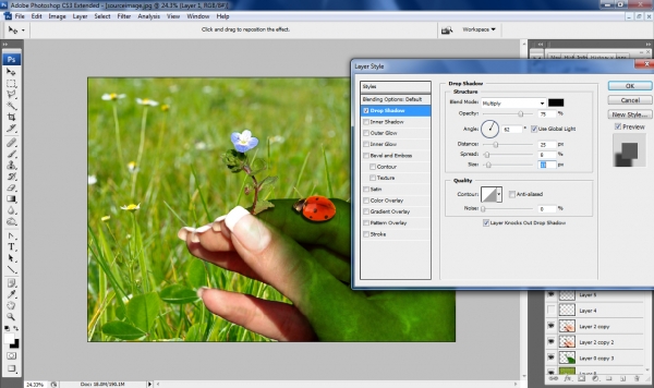 Creation of ...come here, my lady!: Step 5